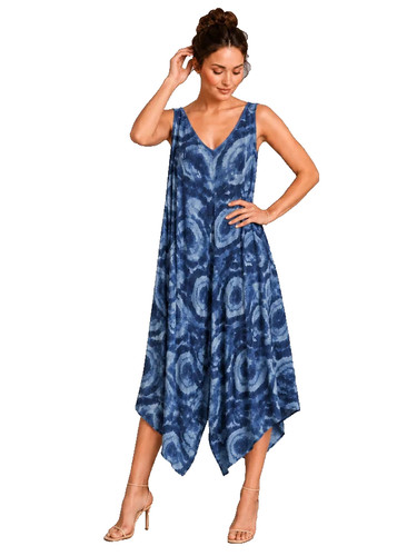 Italian tie dye jumpsuit hanky - italian,