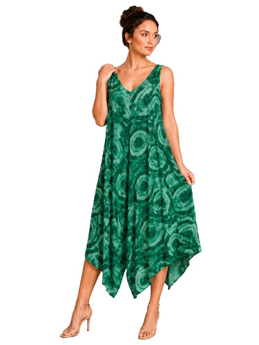 Italian tie dye - jumpsuit, hanky