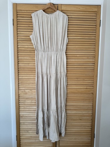 Shein beige tiered boho - shein,