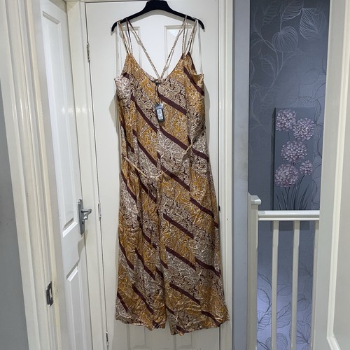 Primark orange brown floral - primark,
