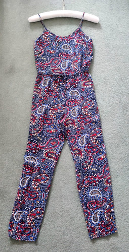 Floral jumpsuit size - 8,