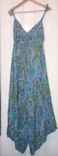 Paisley turquoise cullottes - paisley,