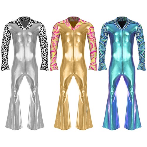Men 70s disco dance - men's,