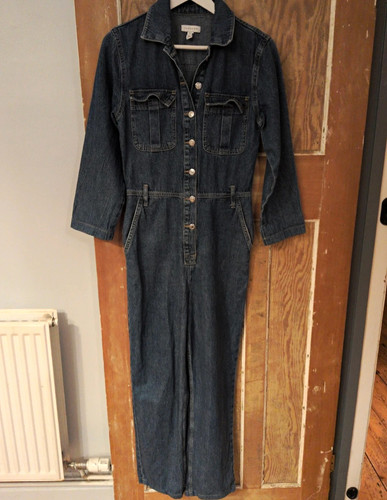 Topshop tall denim jumpsuit - topshop,