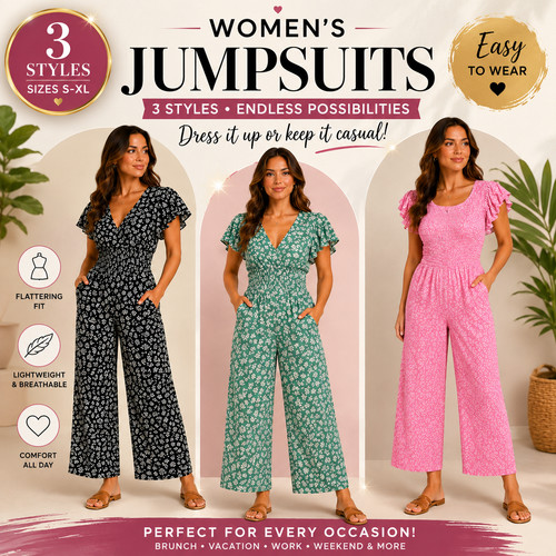 Ladies womens jumpsuit - ladies,