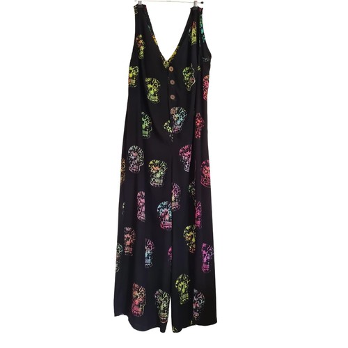 Siesta candy skull - siesta, hippy
